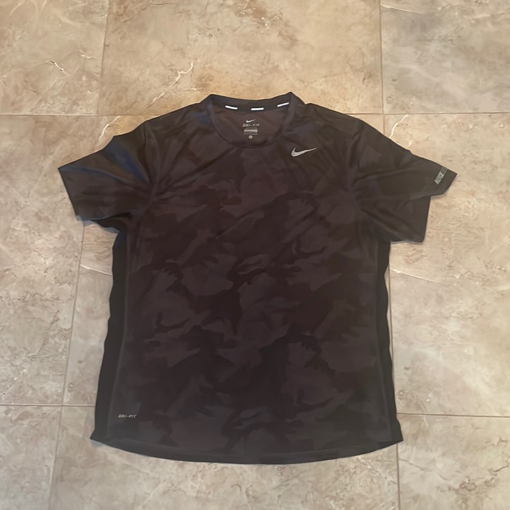 Mens Nike Running Dri-FIT Shirt